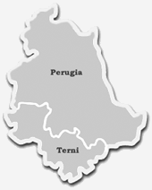 Cartina Umbria