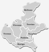 Cartina Veneto